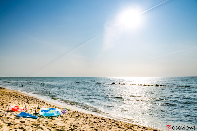 石川県金沢市から最も近いビーチ 内灘海水浴場で夏を満喫しよう