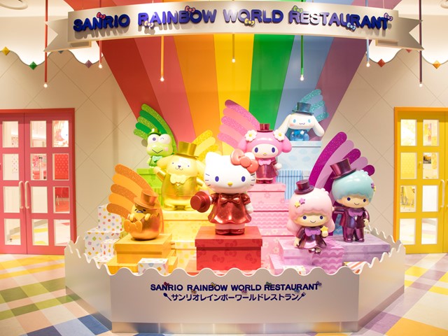 ピューロランドに サンリオレインボーワールドレストラン オープン サンリオの世界を満喫