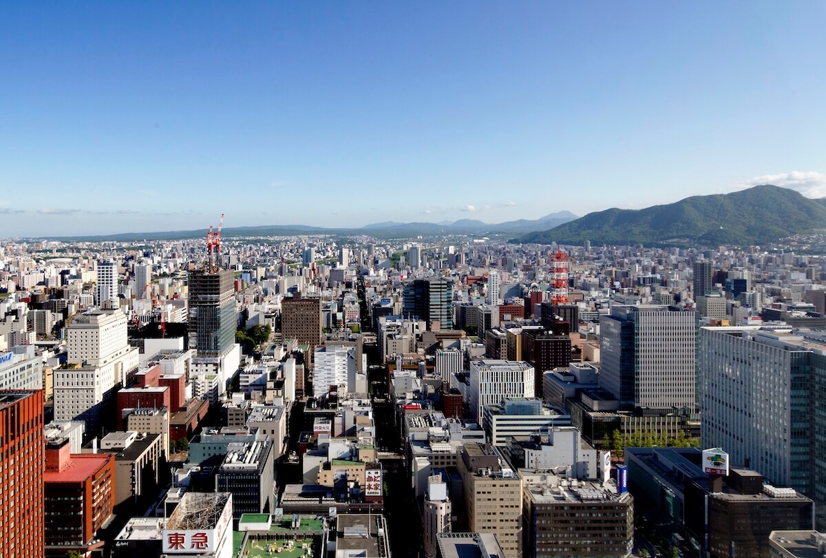 札幌で一番高いビルの展望台から 札幌の町並みを一望しませんか