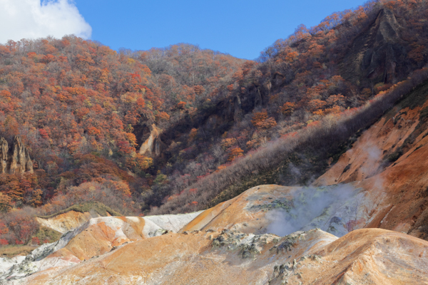 登別 地獄谷の写真