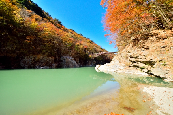 龍王峡の写真