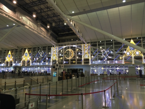 福岡空港のイルミネーションの写真